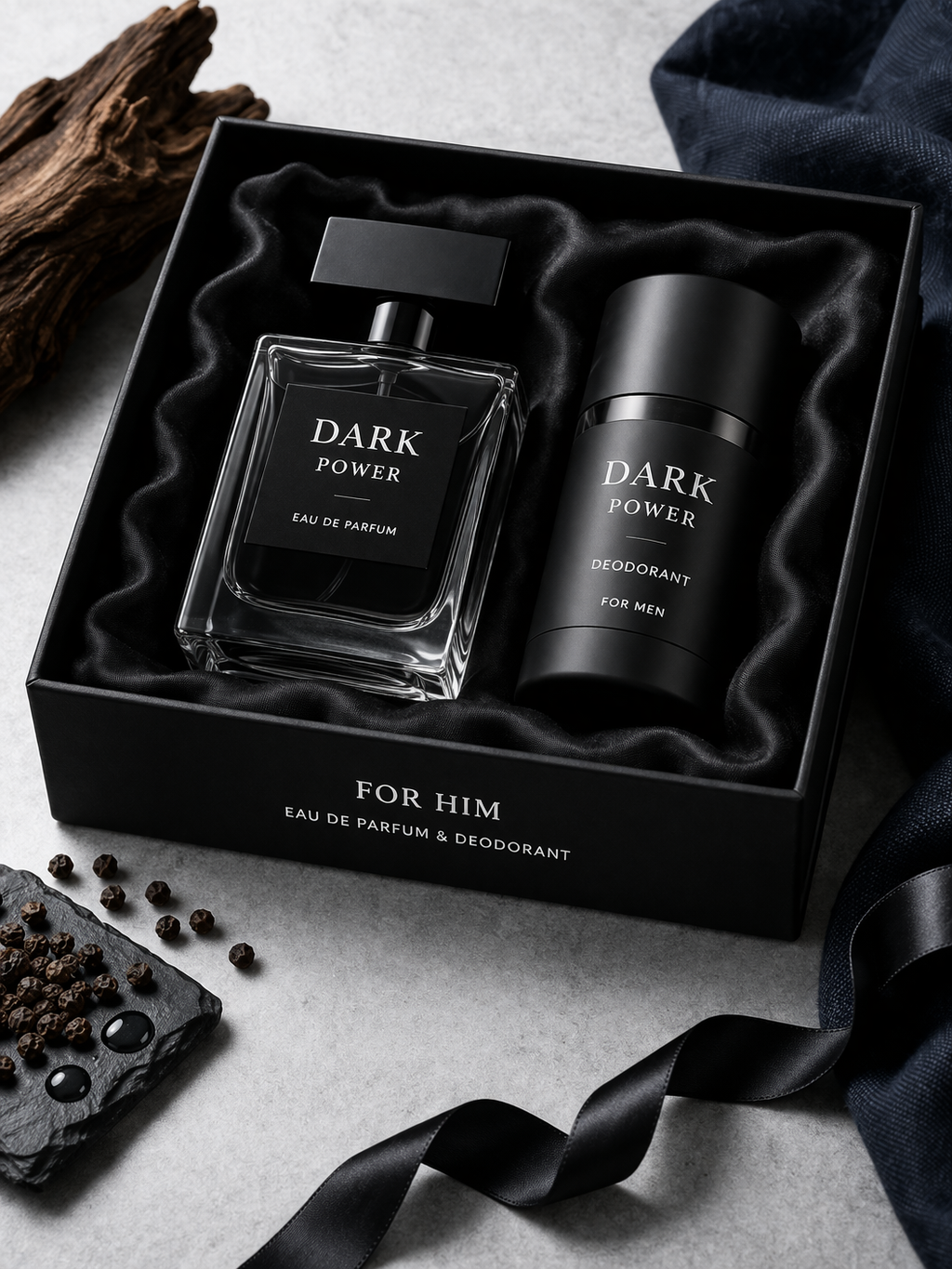 Zestaw prezentowy perfumy męskie + dezodorant